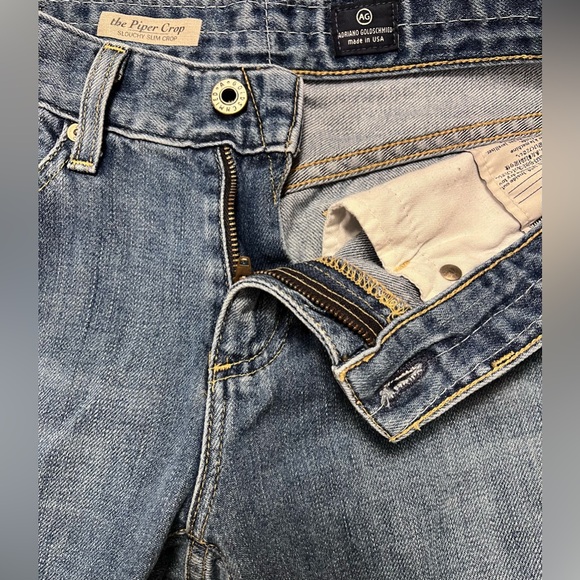 Ag‎ Adriano Goldschmied Womens The Piper Crop Slouchy slim crop Jeans - Picture 7 of 11